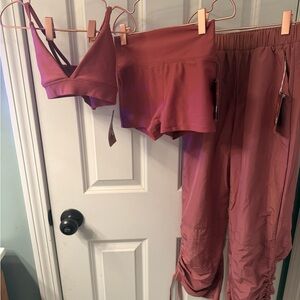 Oh la la Lux Bra & Short Set with matching pants